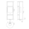 HWAM 3650c черный