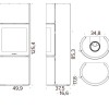HWAM 3760c черного цвета со стильной ручкой