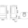 HWAM 4510m черного цвета, настенный с SmartControl™
