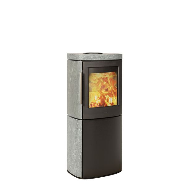 HWAM 4540c черный цвете с мыльным камнем