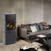HWAM 4660c серого цвета с мыльным камнем