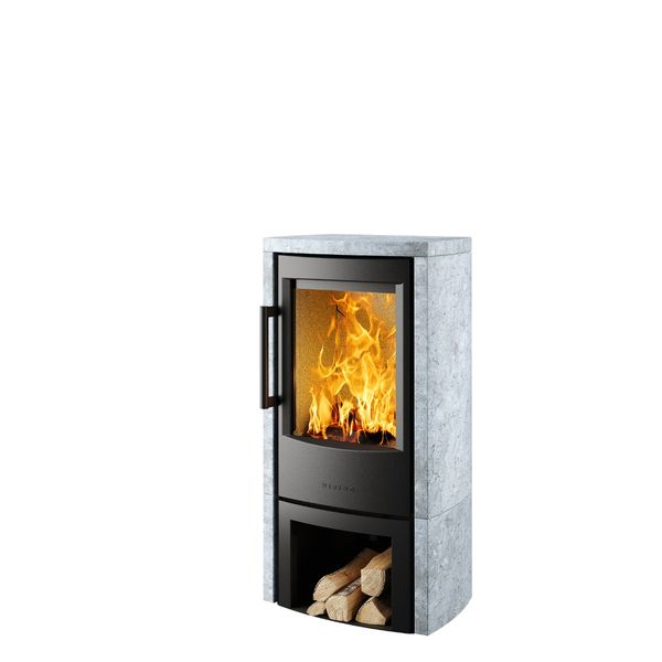 WIKING Miro 4 с деревянным складом и облицовкой из натурального камня