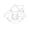 Corner bracket ВИКИНГ Люма 1 и 2